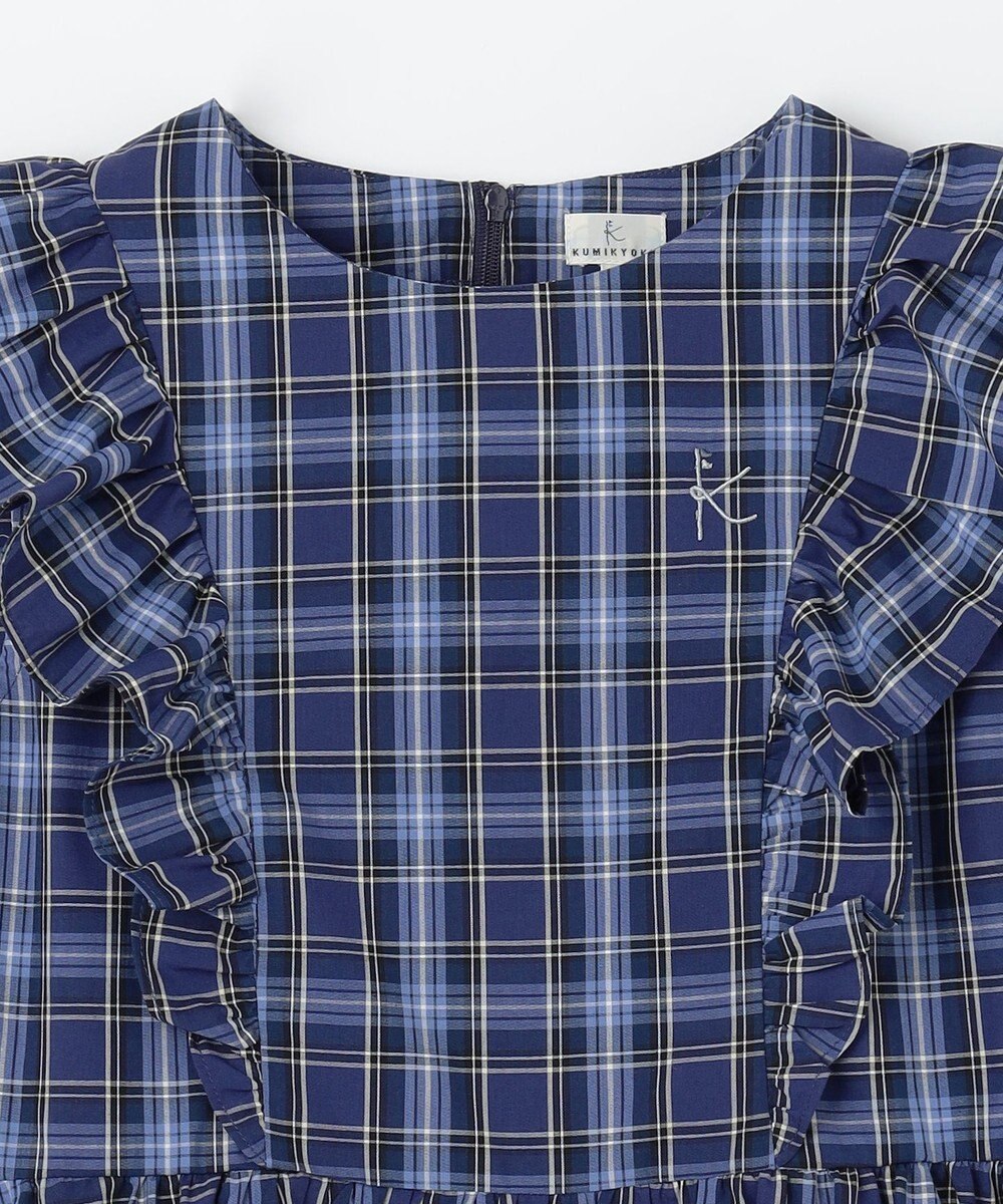 組曲 KIDS 【150-160㎝】チェック ワンピース 