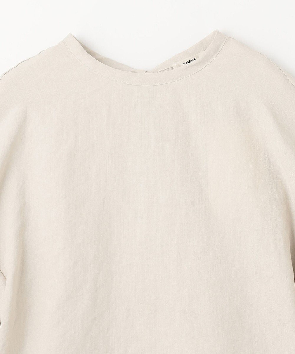 NAVE 【ReNAVE　洗える】スラブツイルブラウス 