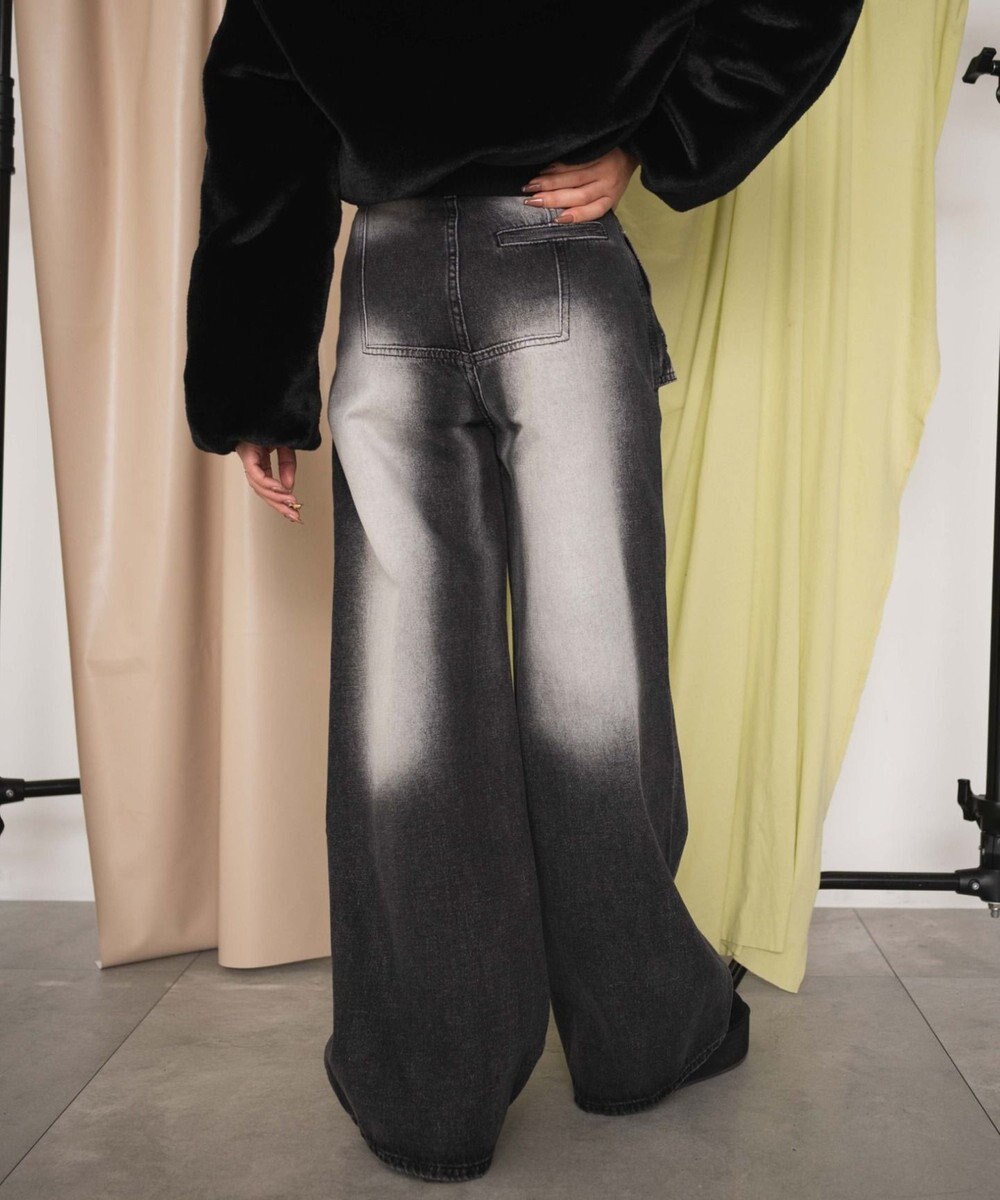 WEGO ラップブラストフレアデニム 