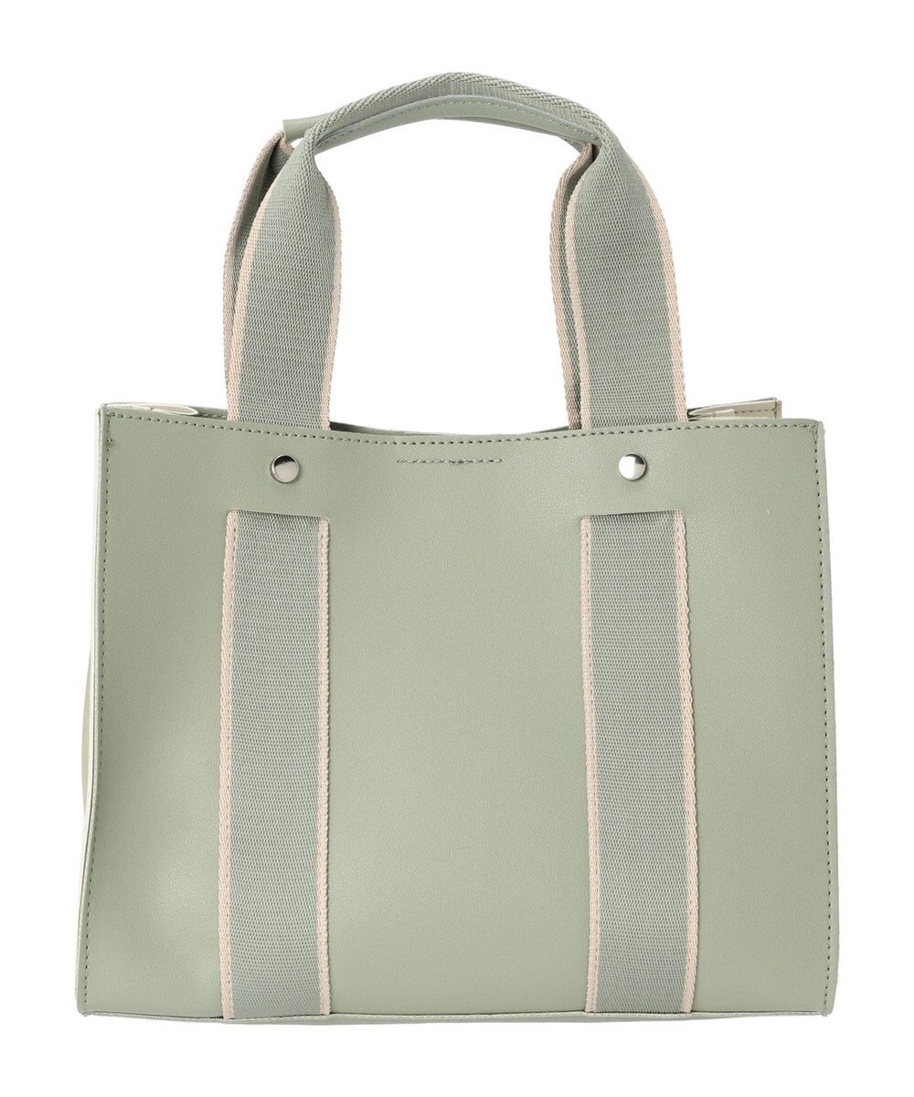 Green Parks ・Ｃｕーｓｈｕｔ　テープハンドルスクエアトート 