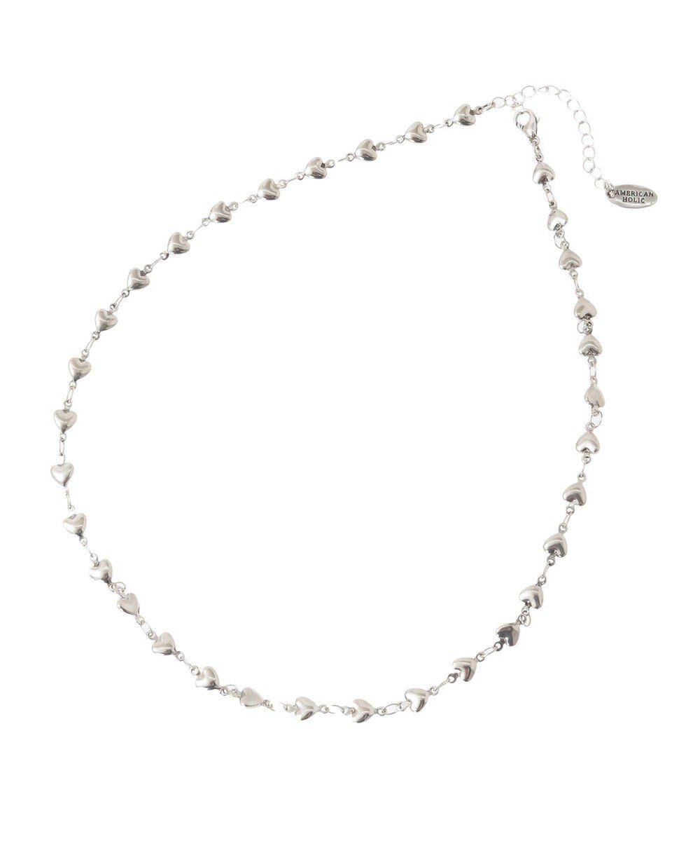 AMERICAN HOLIC ハートモチーフチェーンネックレス 