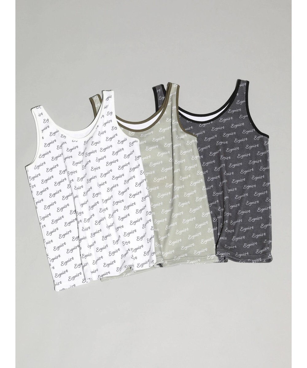 Green Parks ＥＧＯＩＳＴ　ロゴタンクトップ 