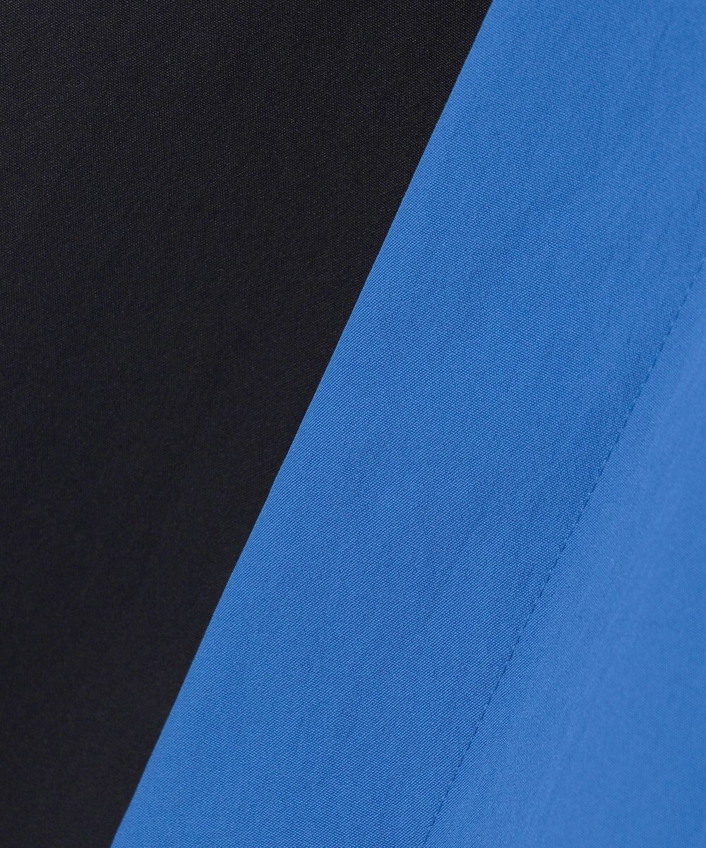 ICB 【接触冷感・UVカット・洗える】RENUソフトタイプライター バイカラーワンピース 