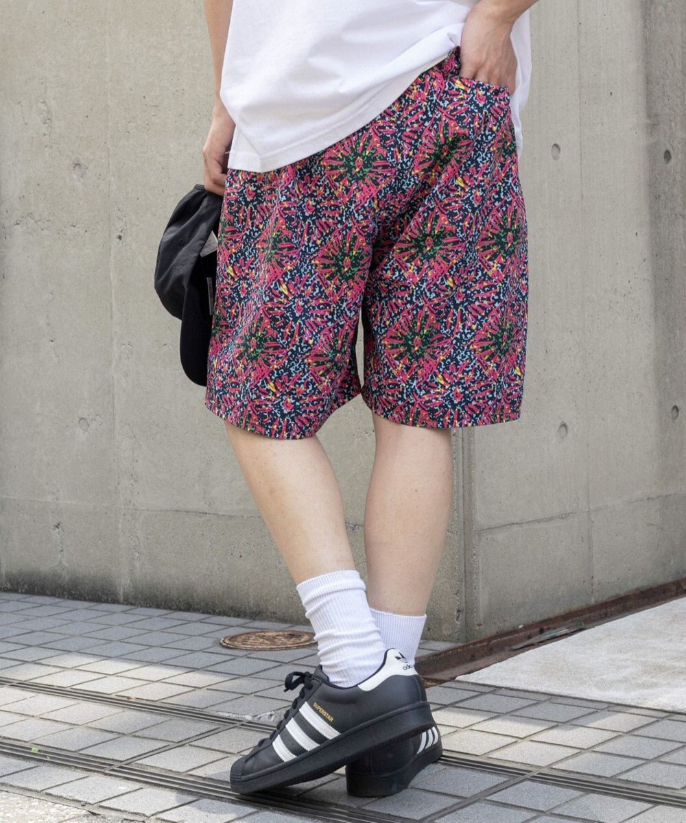 WEGO 【ウエストゴム】パターンナイロンイージーショーツ 