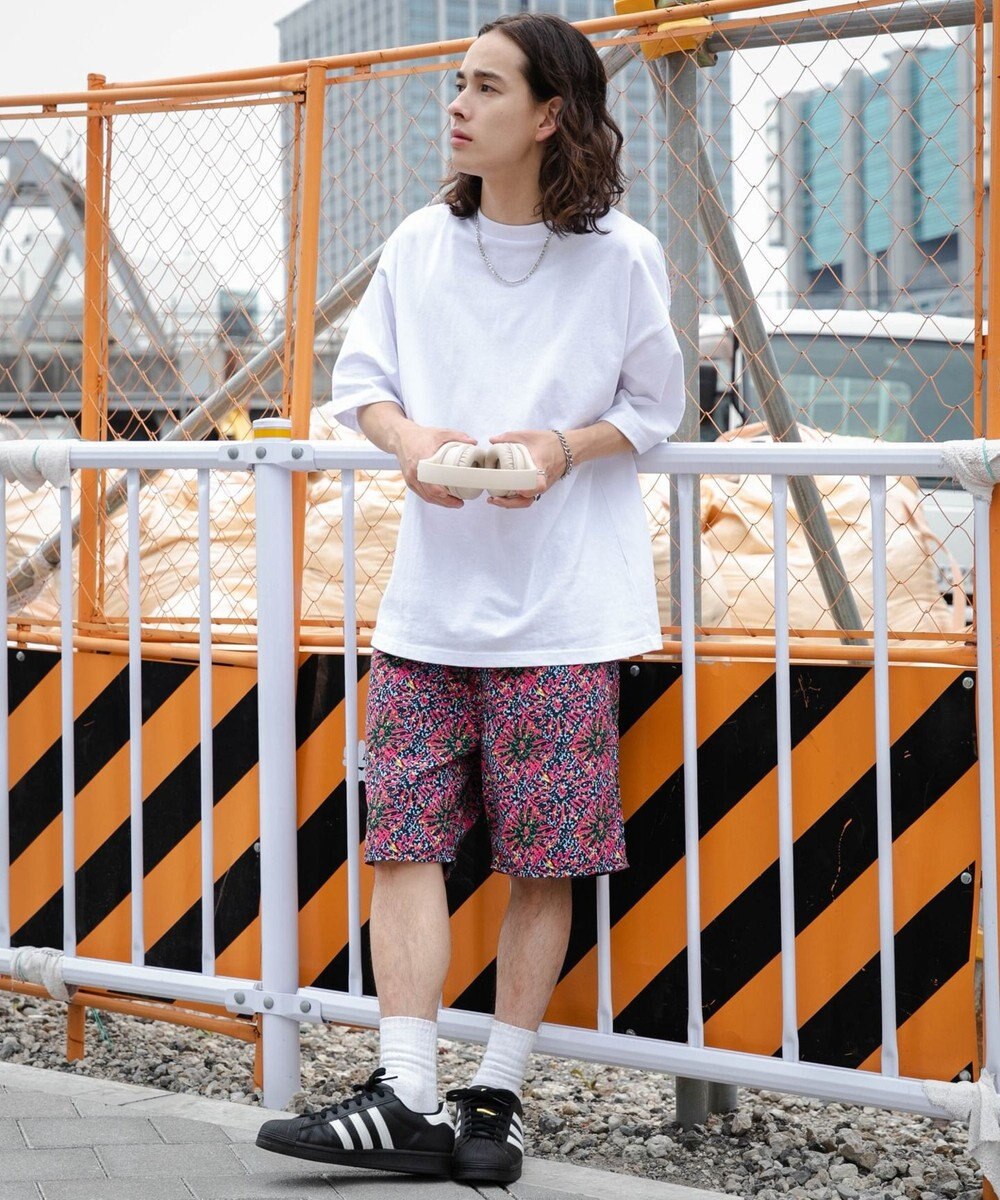 WEGO 【ウエストゴム】パターンナイロンイージーショーツ 