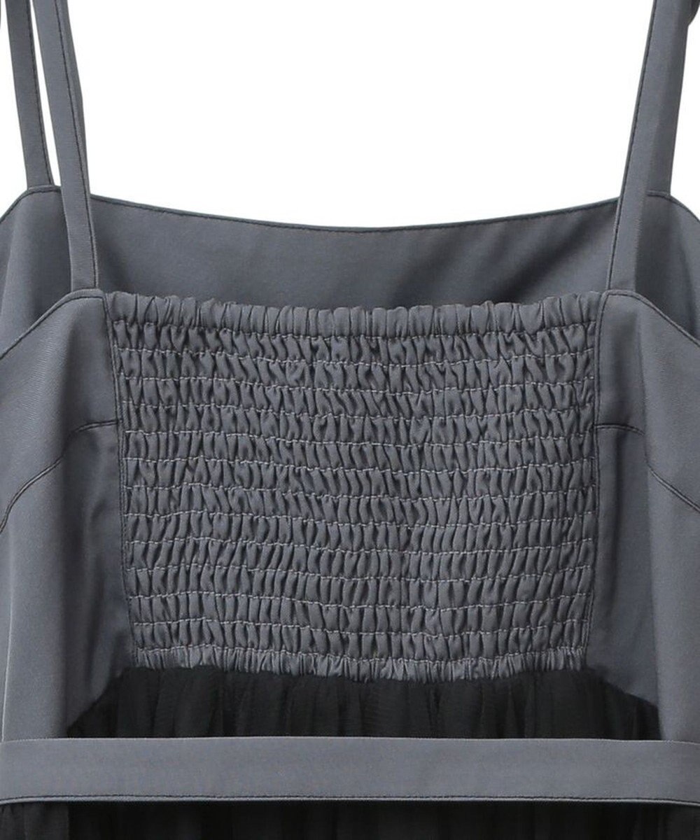 Green Parks ・ＥＬＥＮＣＡＲＥ　ＤＵＥ　チュールドッキングワンピ 