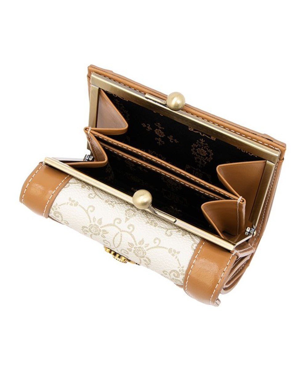 ANNA SUI リーブル 口金二つ折り財布 