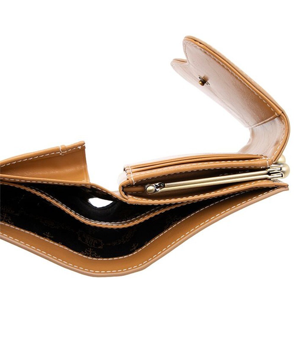 ANNA SUI リーブル 口金二つ折り財布 