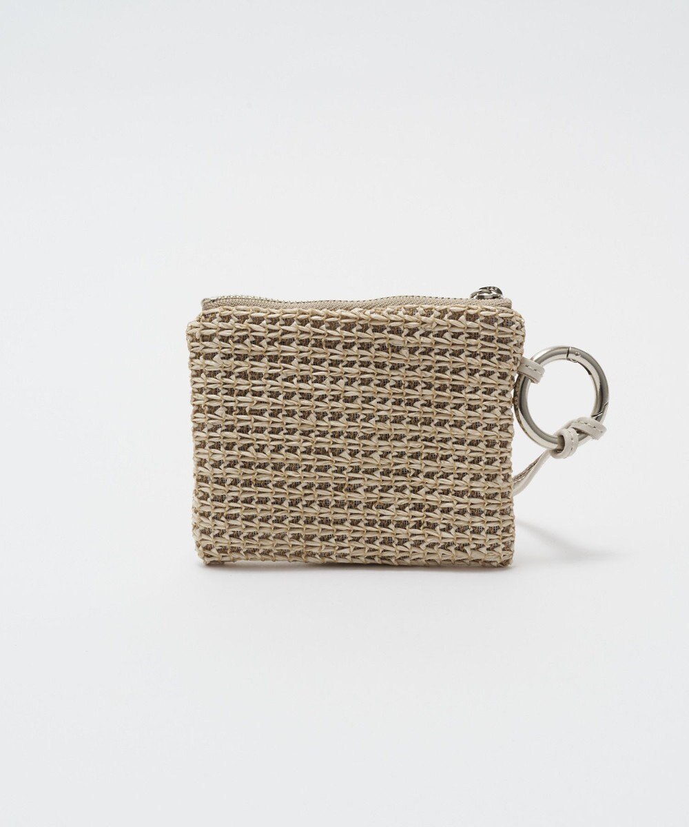 russet ナイロンラフィアスクエアマルチケース(Z-319) 