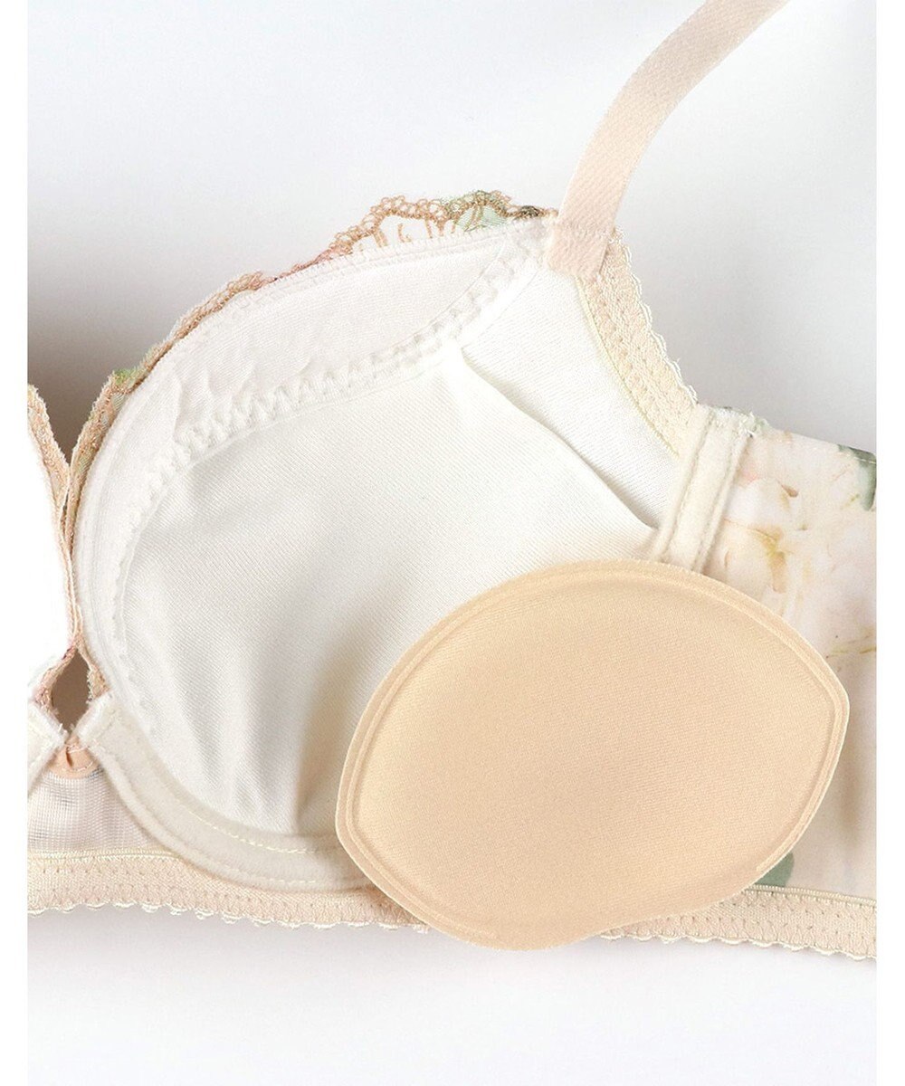 WACOAL ブラジャー 着やせシルエット 脇から背中のラインすっきり Gカップまで対応 大きいサイズ レディース BXC405 /ワコール 