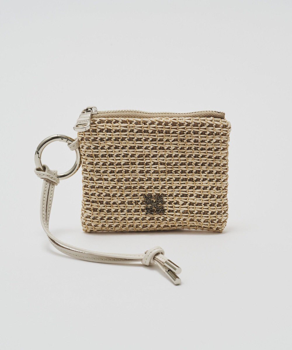 russet ナイロンラフィアスクエアマルチケース(Z-319) 