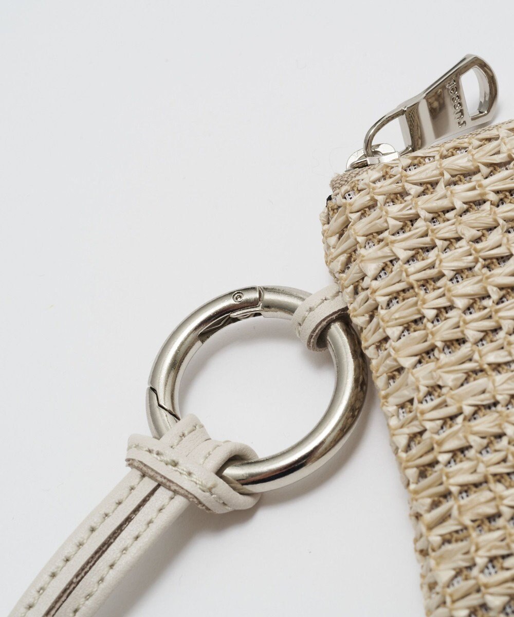 russet ナイロンラフィアスクエアマルチケース(Z-319) 