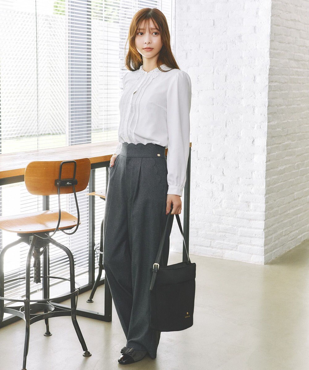 TOCCA 【百田夏菜子さん着用】【消臭】BABY SCALLOP PANTS パンツ 