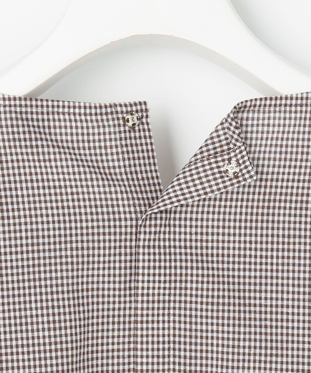 J.PRESS LADIES S リネンminiチェック プルオーバー ブラウス 