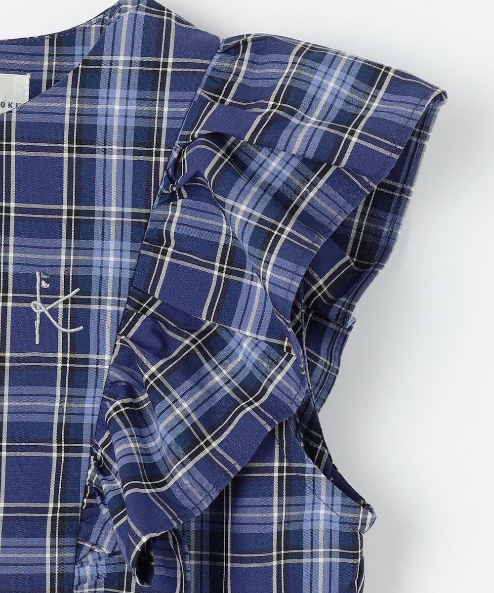 組曲 KIDS 【150-160㎝】チェック ワンピース 