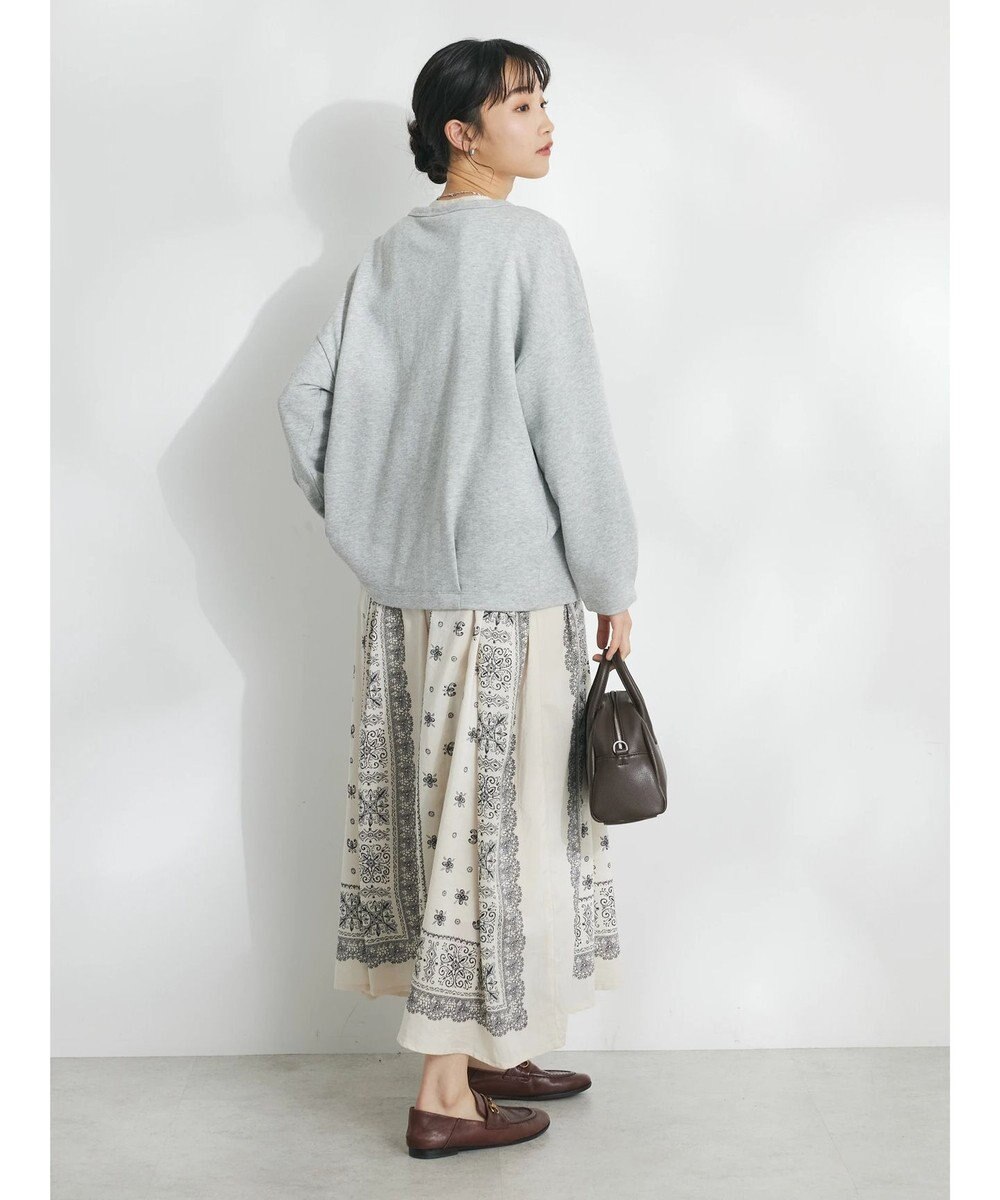 CRAFT STANDARD BOUTIQUE 裏毛リングドットカーディガン 