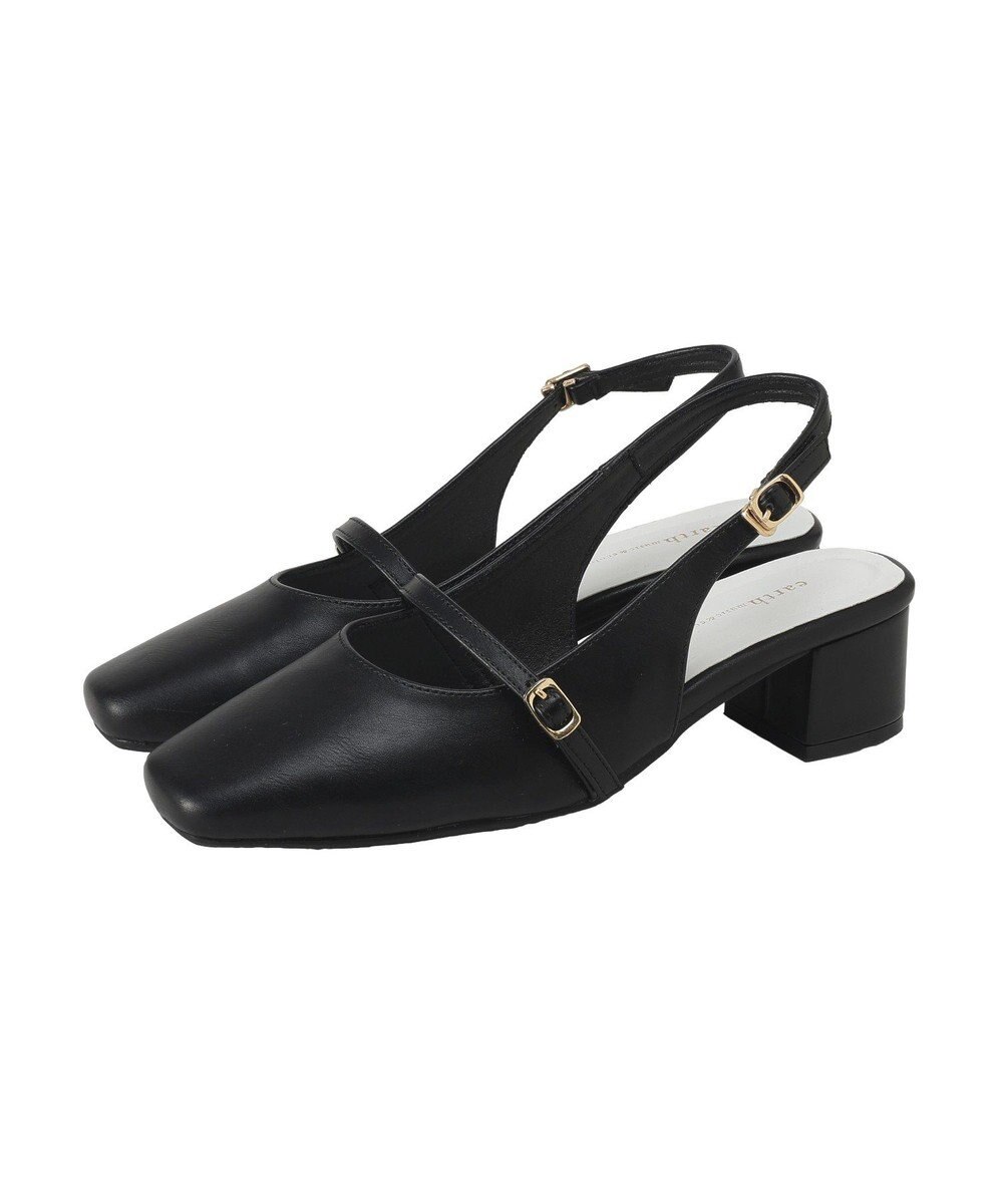 earth music&ecology 【予約】ベルトミュールパンプス 