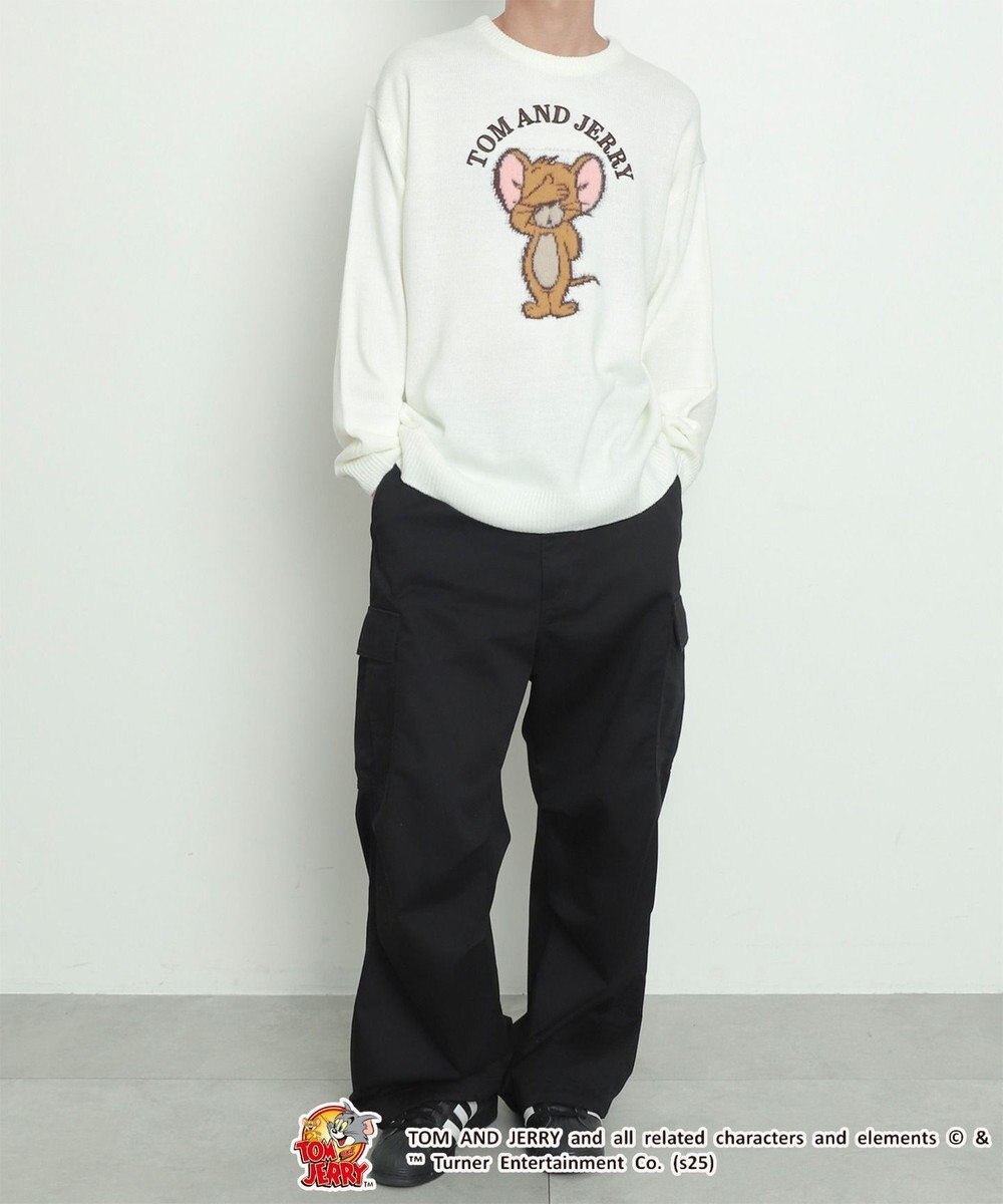 WEGO JERRY　シャギージャガードニット 