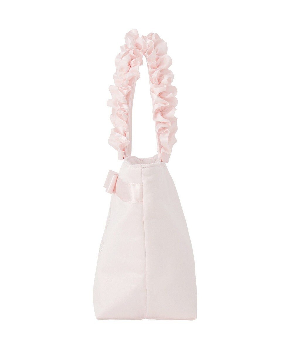 Maison de FLEUR ブランドロゴフリルハンドルトートSバッグ 