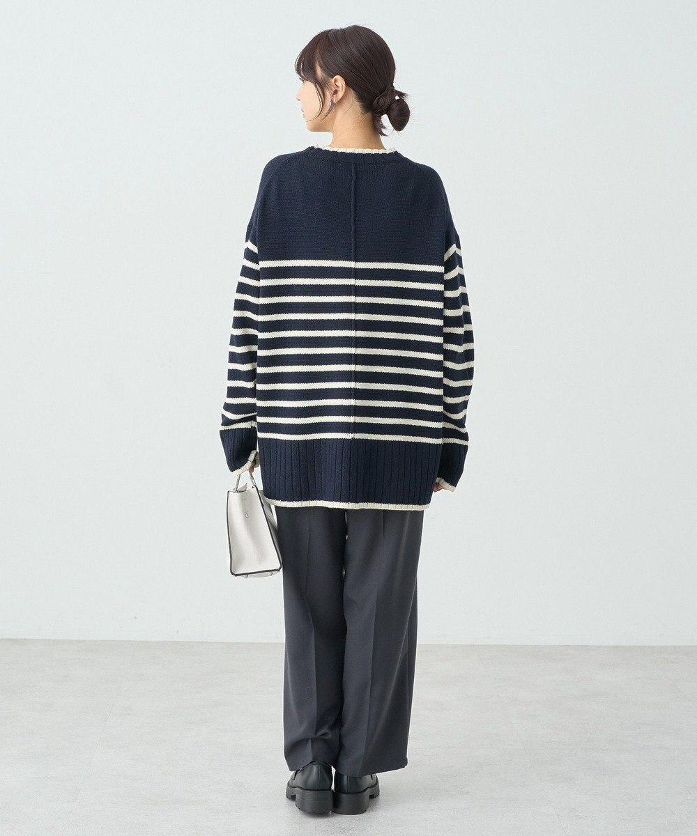 earth music&ecology ウォッシャブルスリットチュニック 