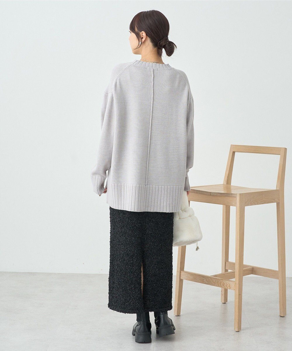 earth music&ecology ウォッシャブルスリットチュニック 