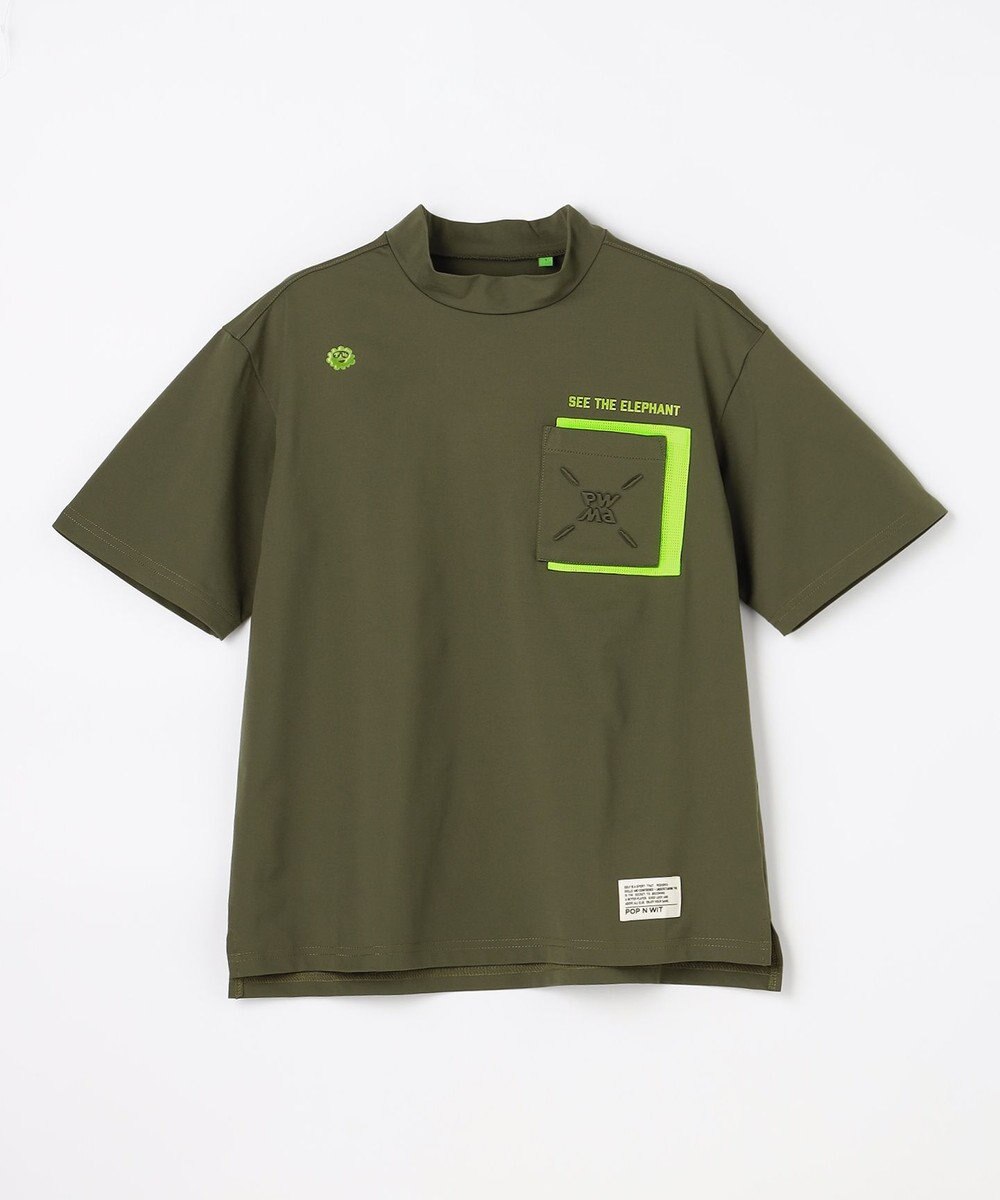 PW CIRCULUS 【WOMEN】ポケットモックネック ゴルフウェア レディース 