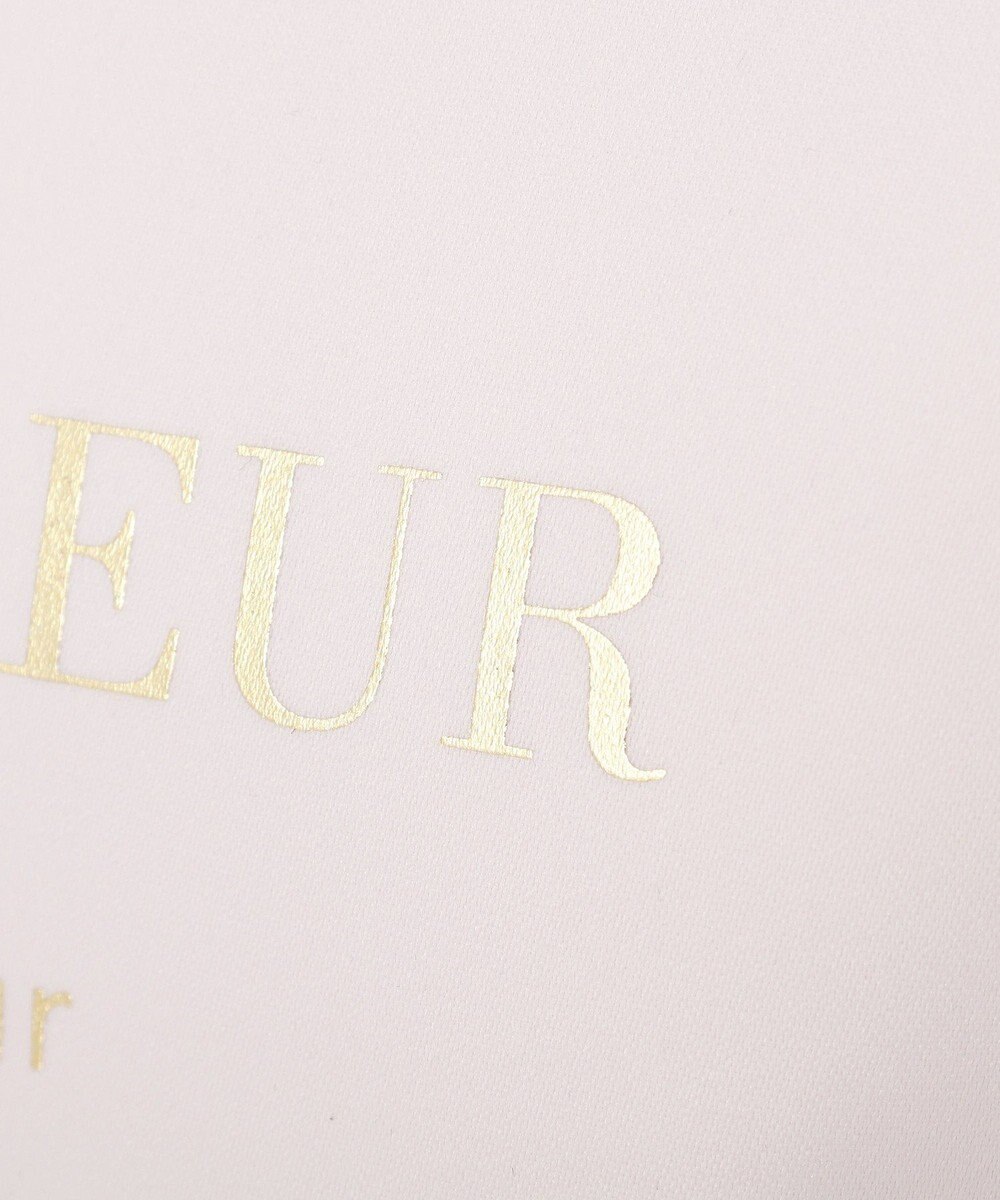 Maison de FLEUR ブランドロゴフリルハンドルトートSバッグ 