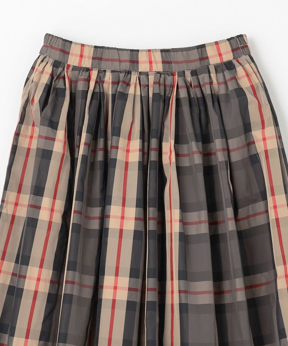 ANY 【ウエストゴム】ビックチェックタフタスカート 