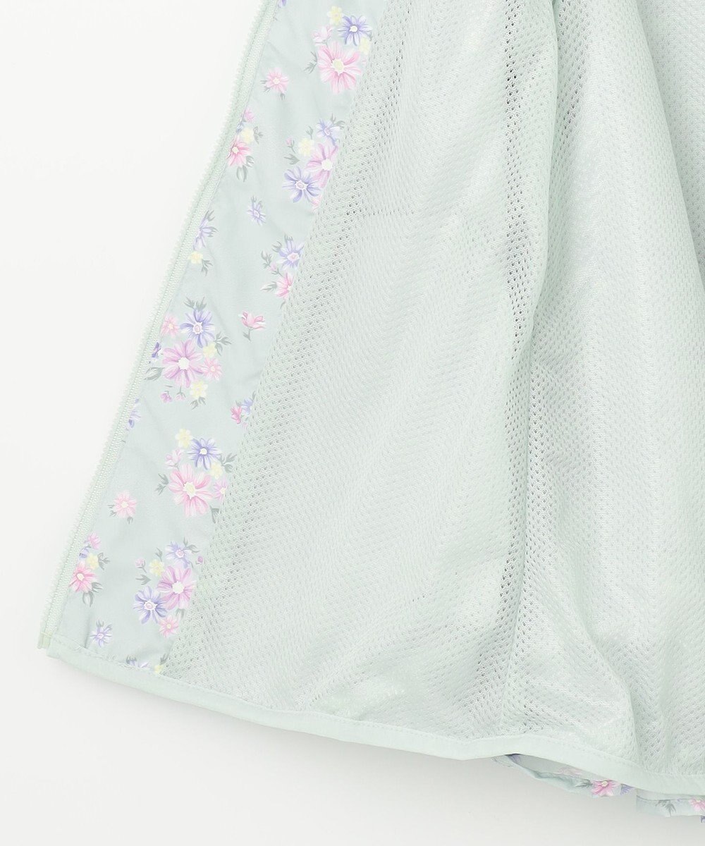 ANY KIDS 裾ペプラム 花柄 ブルゾン 