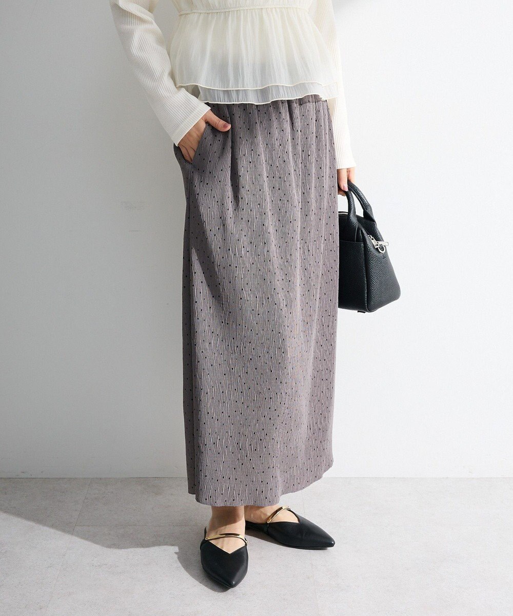 Green Parks 楊柳プリーツスカート 