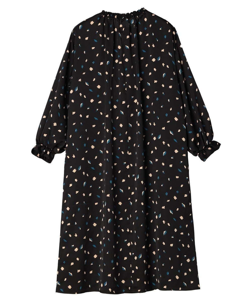 CRAFT STANDARD BOUTIQUE 柄ギャザーマキシワンピース 