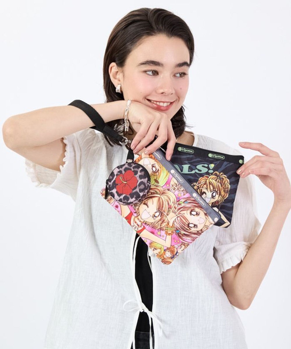 LeSportsac 【GALS!】WRISTLET POUCH W/CHARM/ウィーラブギャルズ 