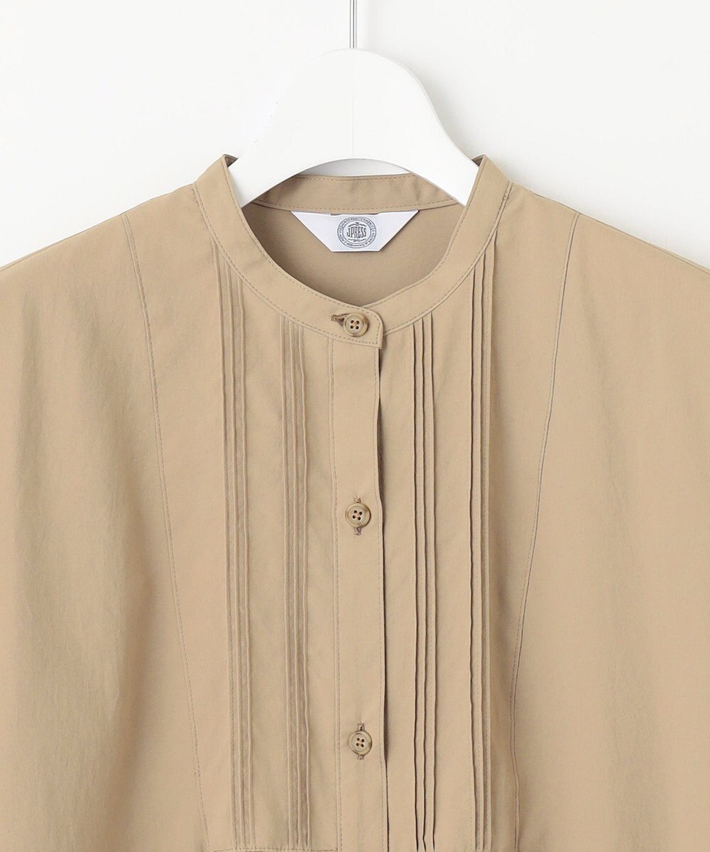 J.PRESS LADIES S 【洗える・イージーケア】ソフトタイプライター バンドカラー ワンピース 