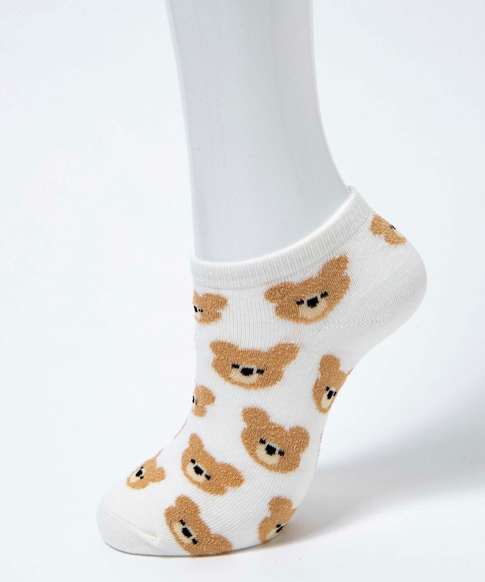 WEGO アニマル総柄ショートソックス 