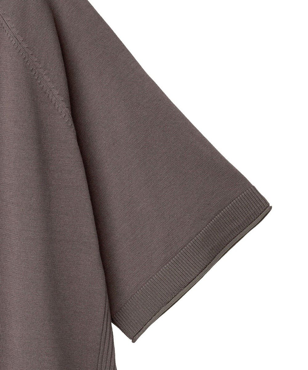 Green Parks トレーナー風ニットプルオーバー 