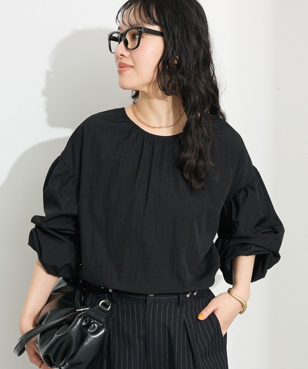 CRAFT STANDARD BOUTIQUE ボリュームスリーブブラウス 