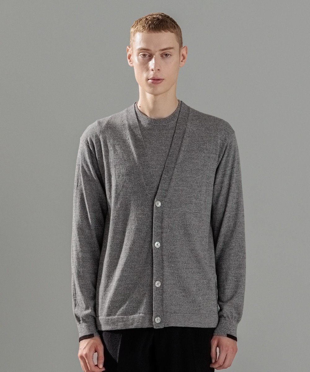 JOSEPH HOMME ウォッシャブルメリノ　Vネックカーディガン 