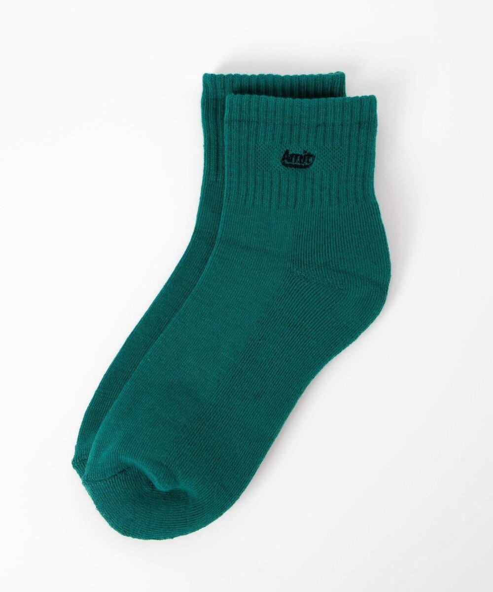 WEGO Amity刺繍アンクルパイルソックス 