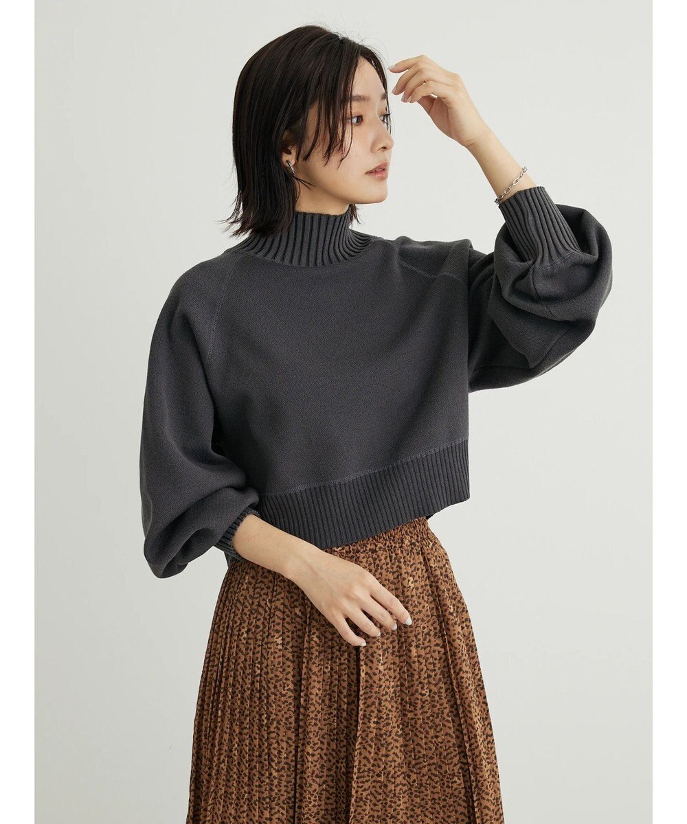 Green Parks ＫＢＦ２ｗａｙクロップドスウェットライクプルオーバー 