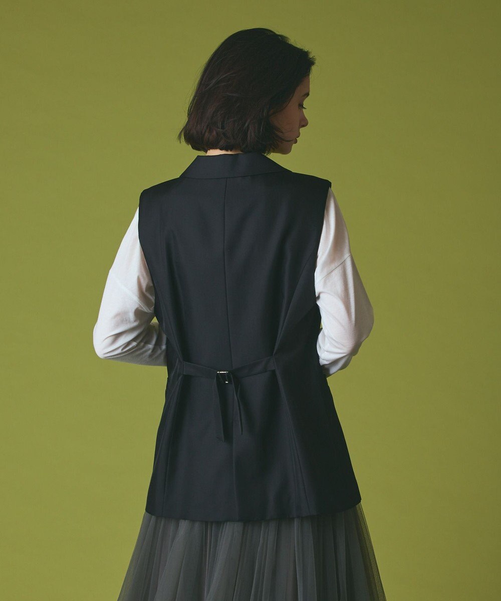 GRACE CONTINENTAL シルクツイルジレ 