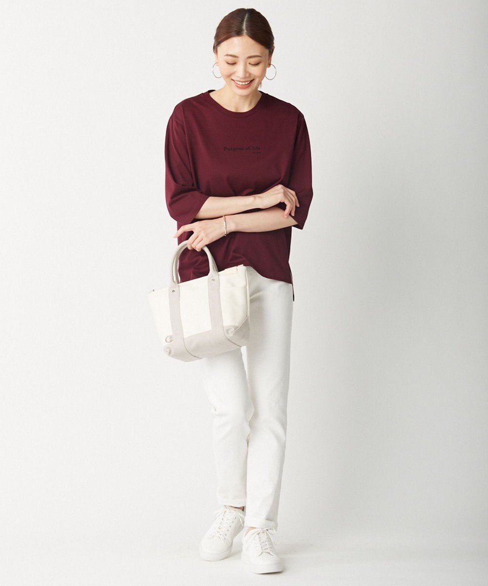 J.PRESS LADIES 10オンス ストレッチ デニム パンツ 