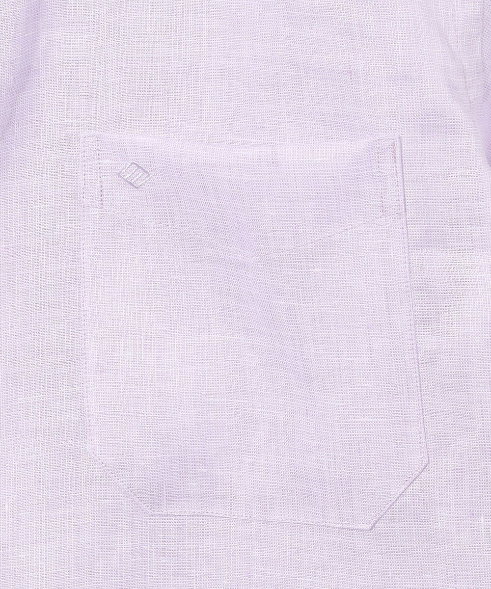 JOSEPH ABBOUD 【キングサイズ・麻100％・軽い・涼しい】 モイスチャーリネン半袖 シャツ 