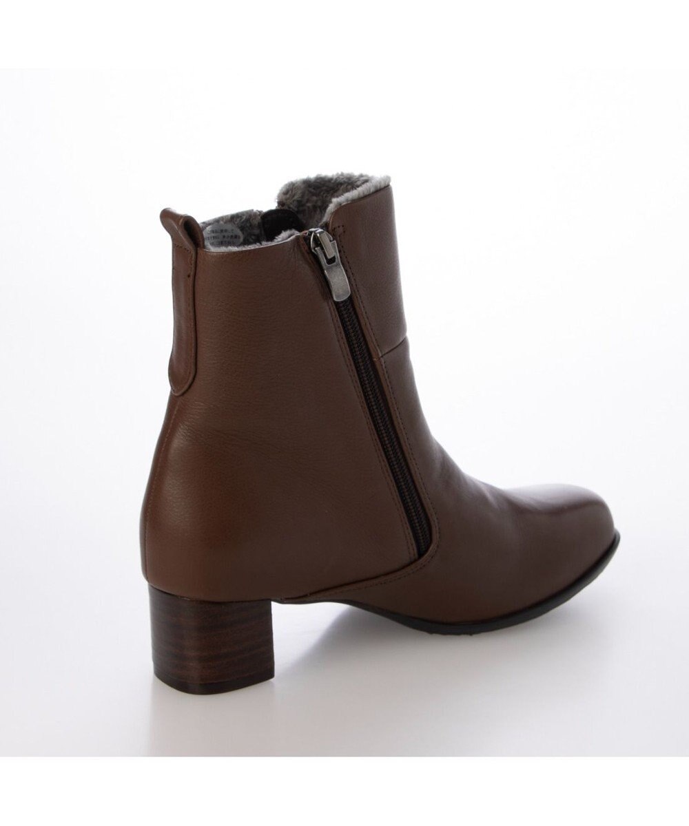 ing 【WEB限定】ダブルファスナーショートブーツ 