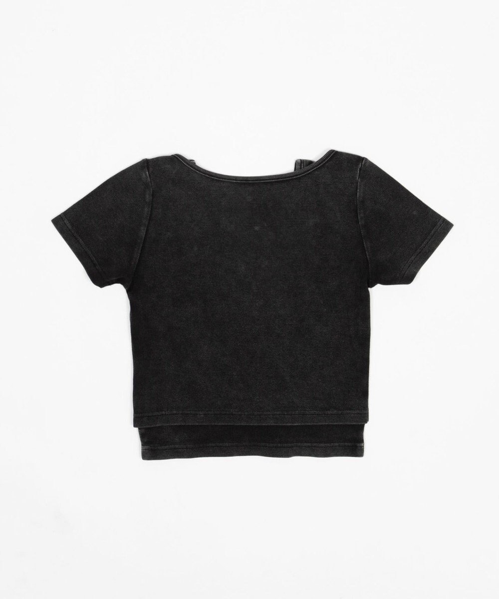 WEGO ヴィンテージライクレースアップT 