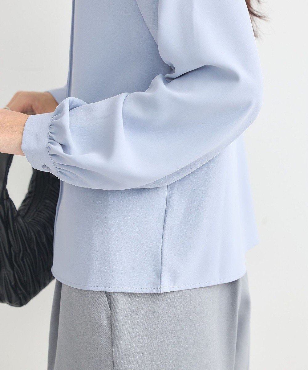 earth music&ecology 刺繍襟ブラウス 