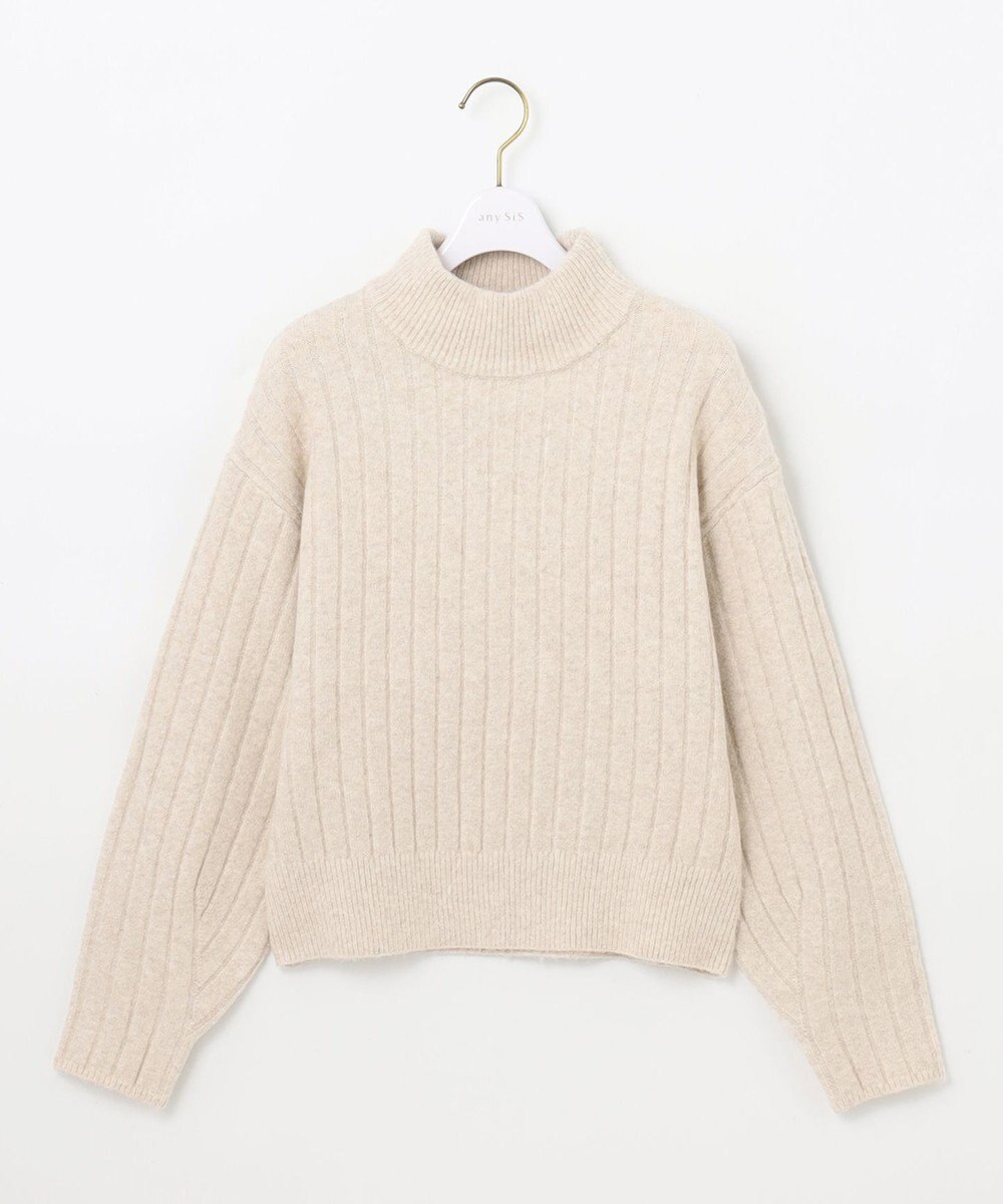 ANY SIS 【洗える】シャーベットカラー ニット 