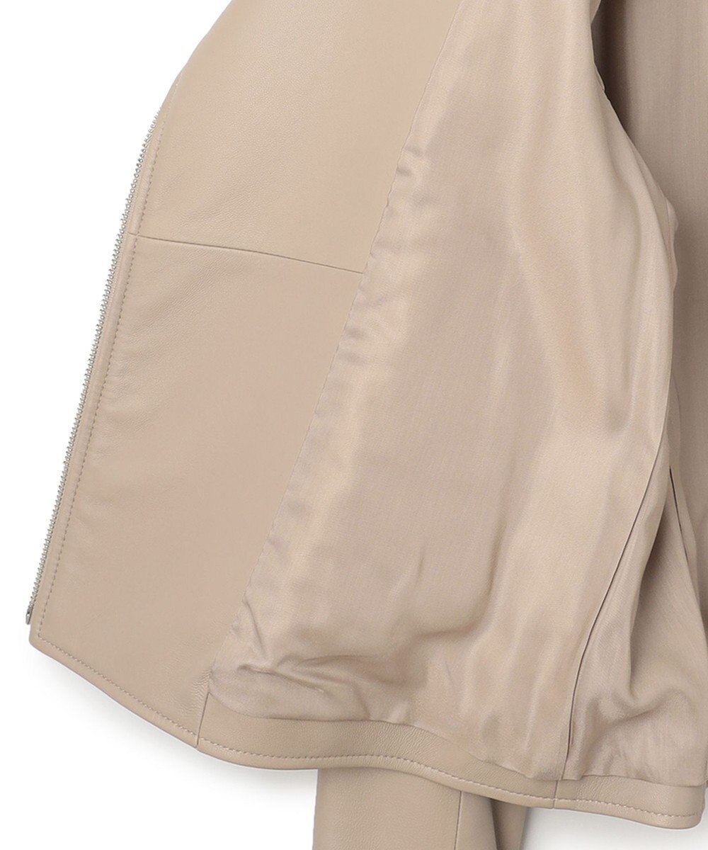 23区 ラムレザー ライダース ジャケット 