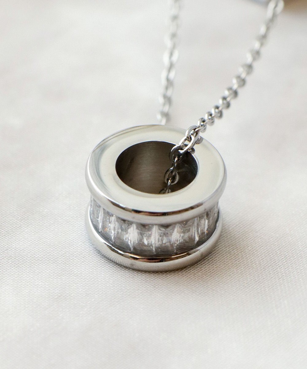 Tiaclasse ガラスサークルネックレス 