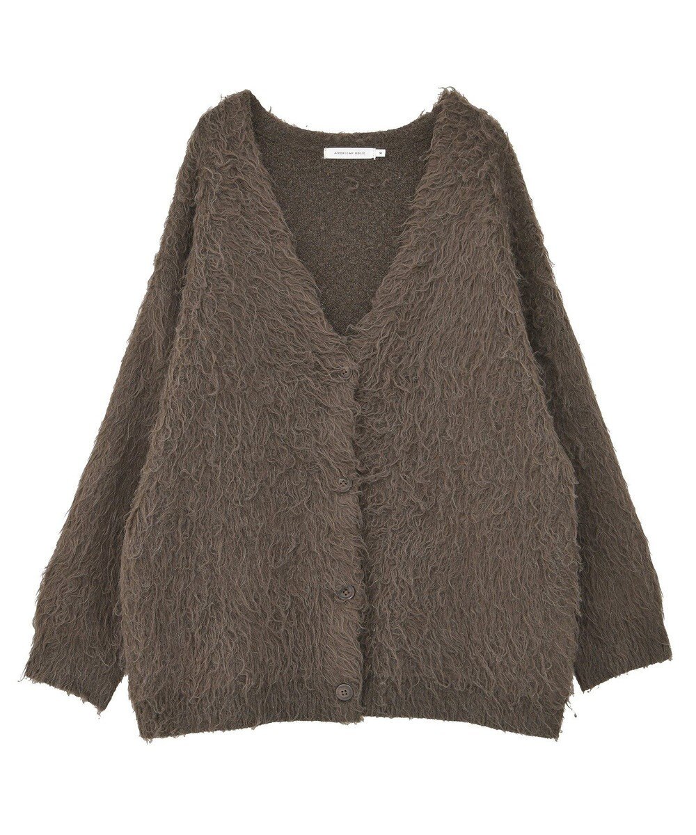 AMERICAN HOLIC カールシャギーカーディガン 
