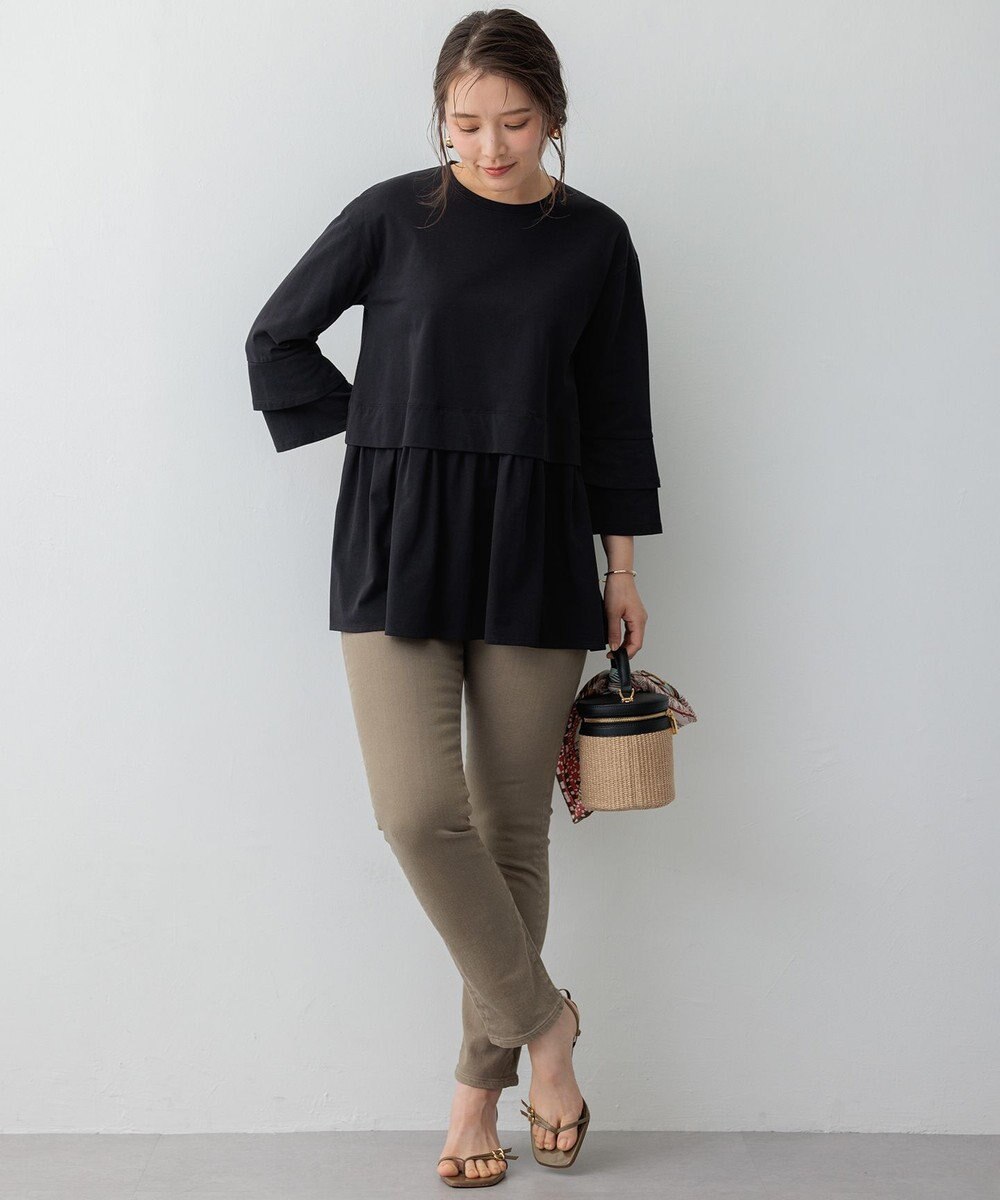 23区 L 【SLOW/好評につき新色追加】エフォートレス デザインTシャツ 